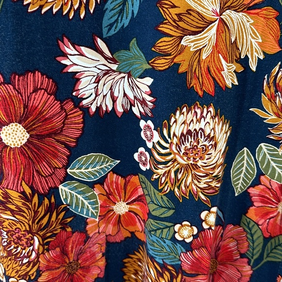 Loft floral t-shirt dress - Picture 3 of 5